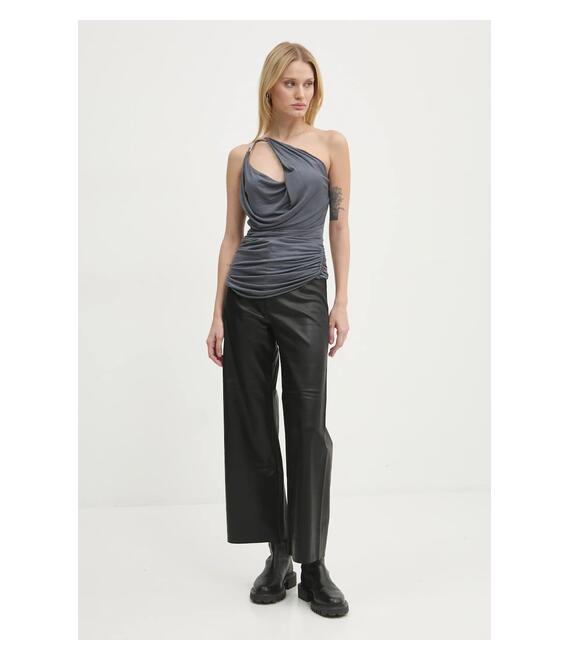 Μπλουζάκι Rick Owens Lilies χρώμα: γκρι, LI02D5120RV