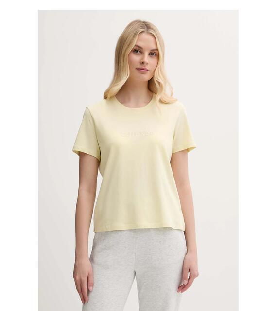 Βαμβακερό lounge t-shirt Calvin Klein Underwear χρώμα: μαύρο, 000QS7328E