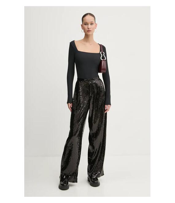 Κορμάκι Abercrombie & Fitch χρώμα: μαύρο, KI139-4632