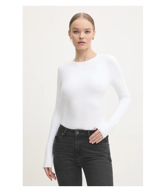 Κορμάκι Abercrombie & Fitch χρώμα: μπεζ, KI139-4602