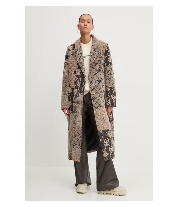 Βαμβακερό πουλόβερ Karl Lagerfeld Jeans χρώμα: μπεζ, 245J2000