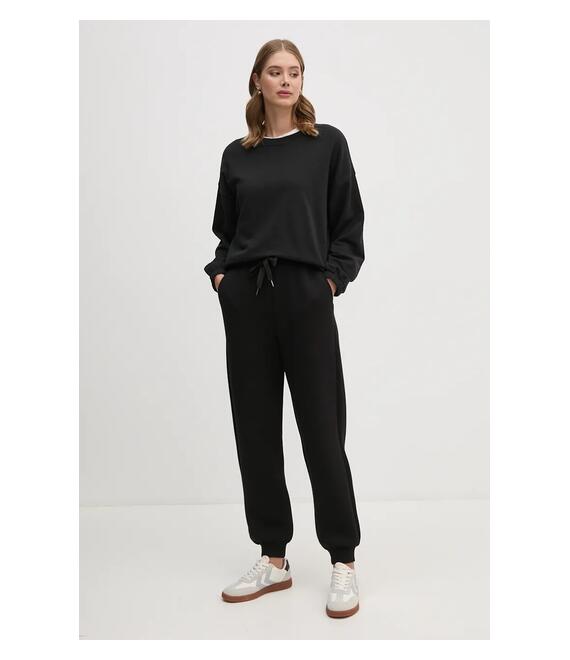 Μπλούζα United Colors of Benetton χρώμα: μαύρο, 31NB3M06V