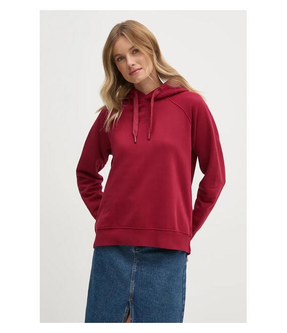 Μπλούζα Pepe Jeans FELICITY HOODIE χρώμα: κόκκινο, με κουκούλα, PL581462