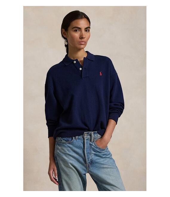 Μπλούζα Polo Ralph Lauren χρώμα: ναυτικό μπλε, 211947966