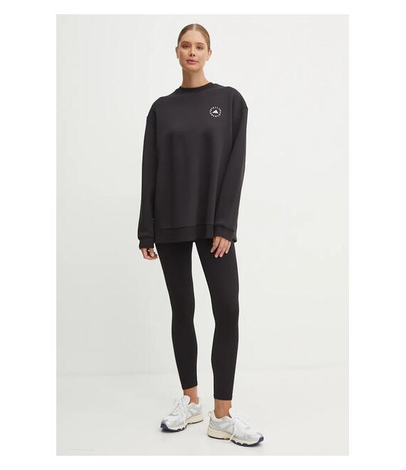 Μπλούζα adidas by Stella McCartney χρώμα: μαύρο, IW6321