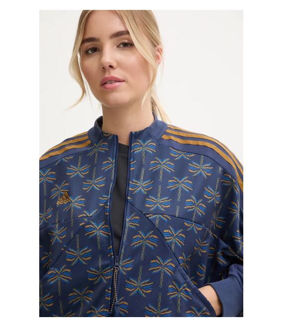 Μπλούζα adidas x Farm Rio χρώμα: ναυτικό μπλε, IV9763