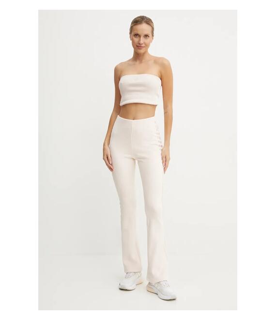 Top adidas Originals Femme Galore Rib Tube Top χρώμα: ροζ, JN3025