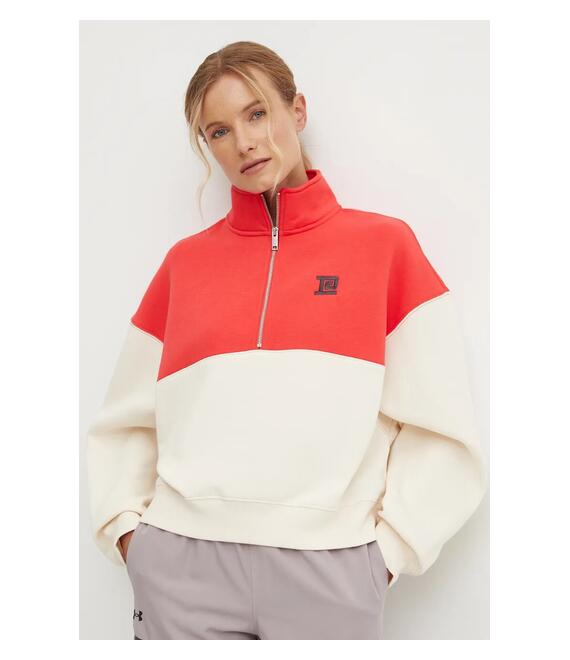Μπλούζα P.E Nation Centre Field Sweat χρώμα: μπεζ, 243F304