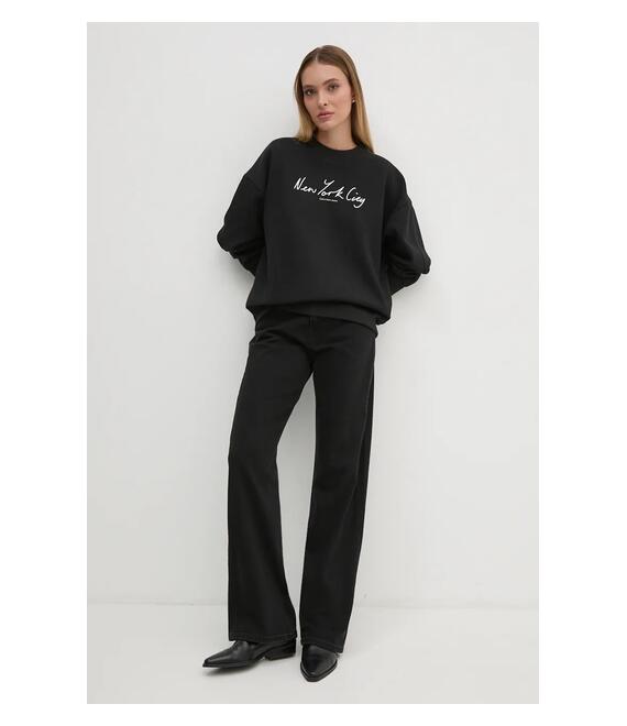 Μπλούζα Calvin Klein Jeans χρώμα: μαύρο, J20J224442