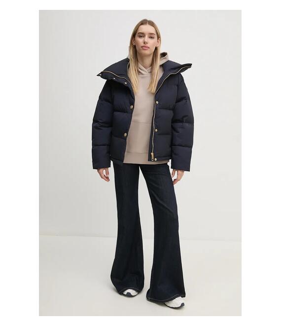 Βαμβακερή μπλούζα Calvin Klein Jeans γυναικεία, χρώμα: μπεζ, με κουκούλα, J20J225392