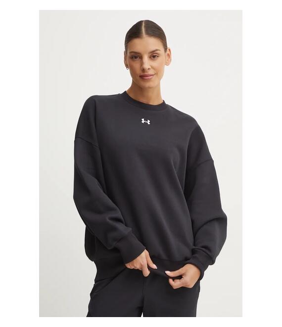 Μπλούζα Under Armour Rival Fleece χρώμα: μαύρο, 1386463