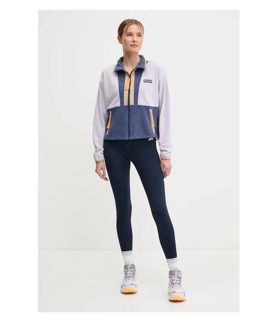 Φλις μπουφάν Columbia Backbowl II FZ Fleece χρώμα: μοβ, 2092163