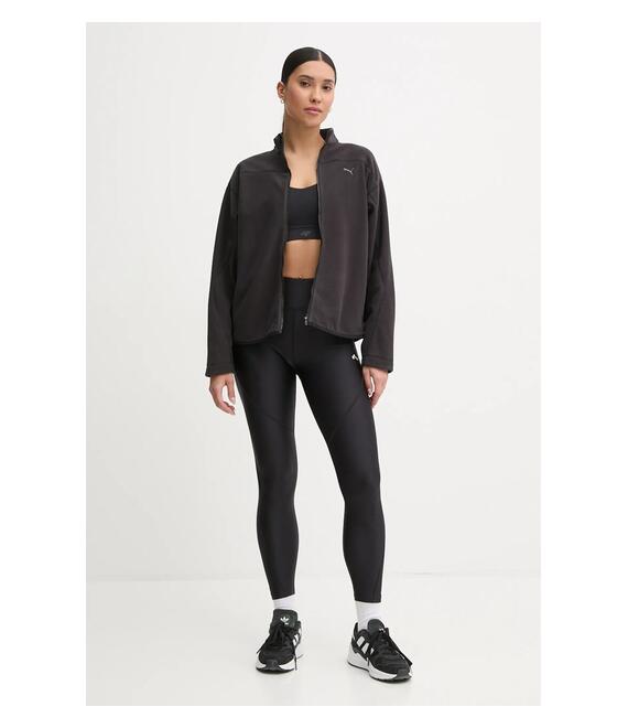 Αθλητική μπλούζα Puma Winter Tech χρώμα: μαύρο, 525808