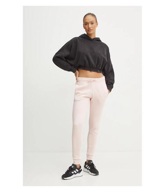 Μπλούζα adidas Originals χρώμα: μαύρο, με κουκούλα, IW5573