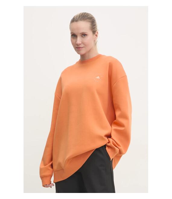 Μπλούζα adidas by Stella McCartney χρώμα: πορτοκαλί, IW9853
