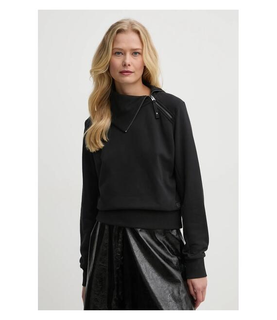 Μπλούζα G-Star Raw χρώμα: μαύρο, D25303-D704