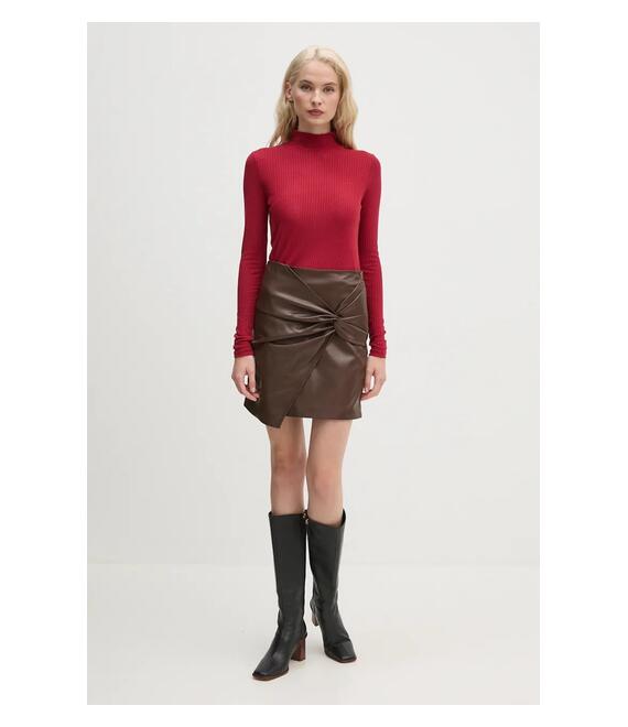 Longsleeve Pepe Jeans FLORY χρώμα: κόκκινο, PL505978