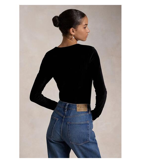 Κορμάκι Polo Ralph Lauren χρώμα: μαύρο, 211947942