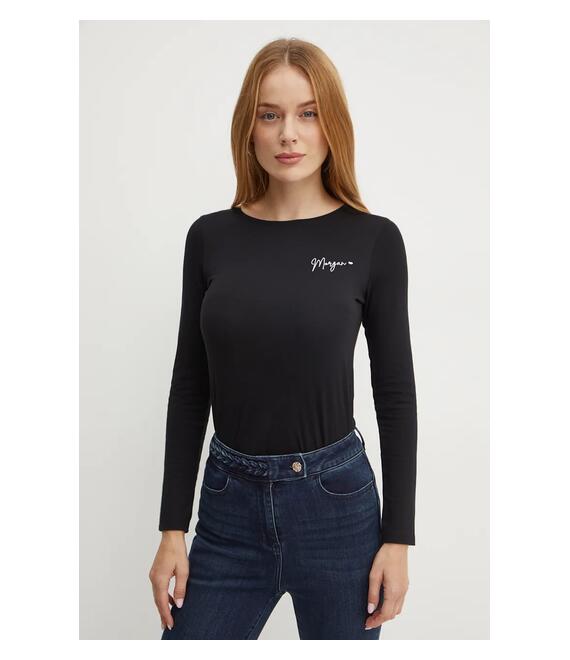 Longsleeve Morgan TMATEO χρώμα: μαύρο, TMATEO