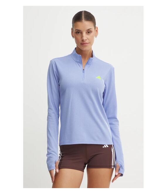 Φούτερ για τζόκινγκ adidas Performance Adizero χρώμα: μοβ, IM8578