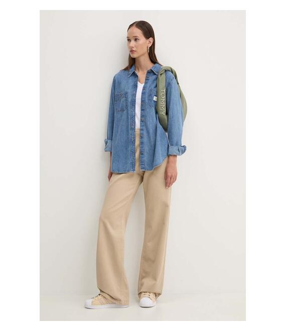 Τζιν πουκάμισο Guess Jeans W4YH37 D5EI2