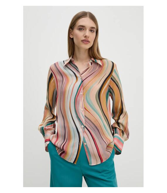 Μεταξωτό πουκάμισο PS Paul Smith W2R.335B.N31190
