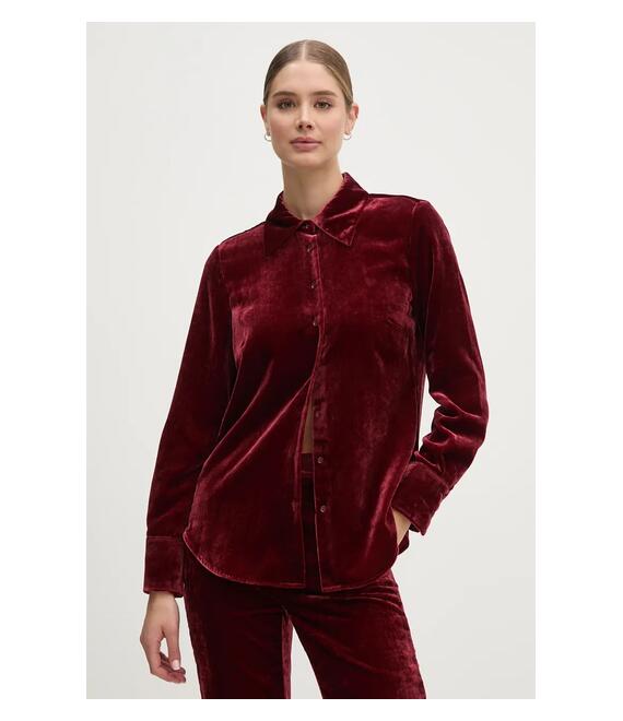 Βελουτέ πουκάμισο Sisley 51EULQ07Y