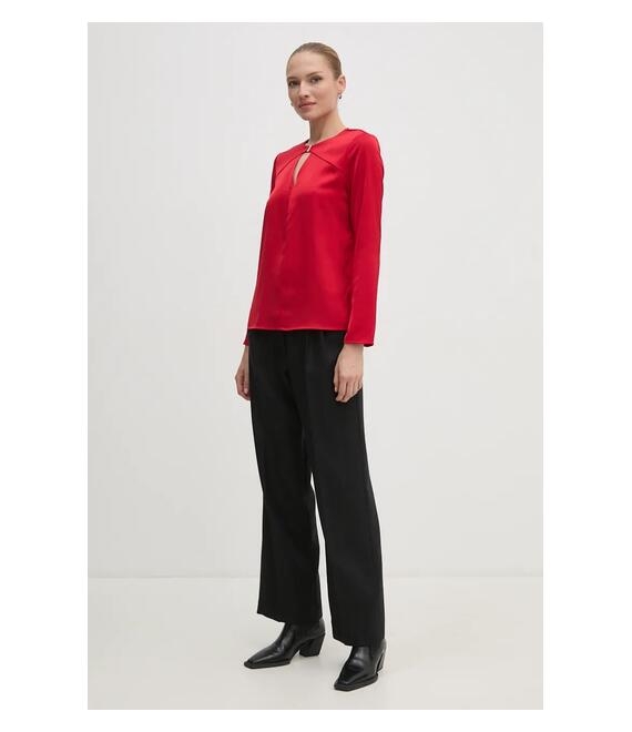 Μπλουζάκι Calvin Klein χρώμα: κόκκινο, K20K207650