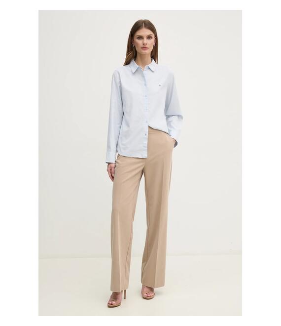 Πουκάμισο Tommy Hilfiger χρώμα: μπλε, WW0WW44230