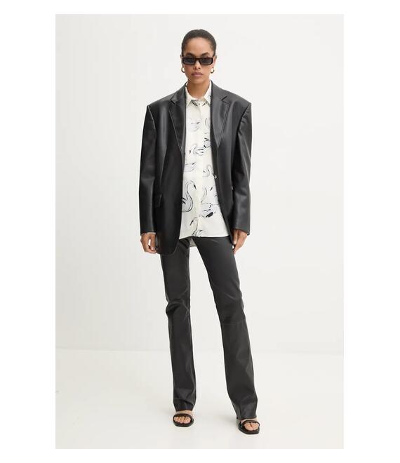 Πουκάμισο MSGM χρώμα: μπεζ, 3742MDE18A.247853