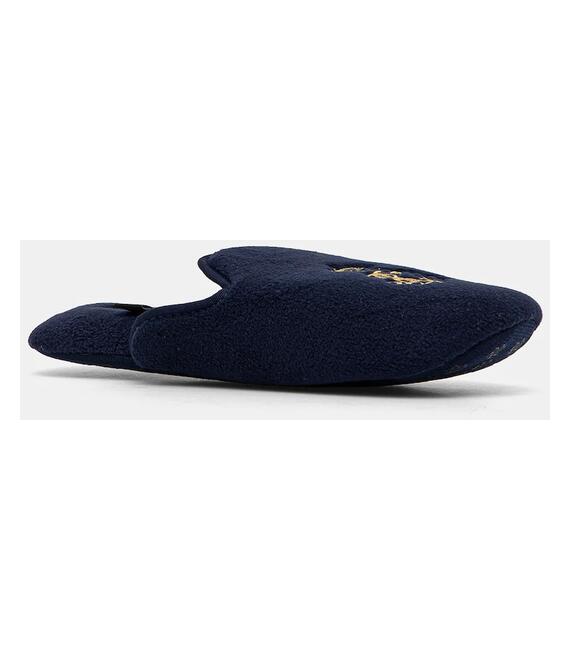 Παντόφλες Lauren Ralph Lauren χρώμα: ναυτικό μπλε, ILN02372