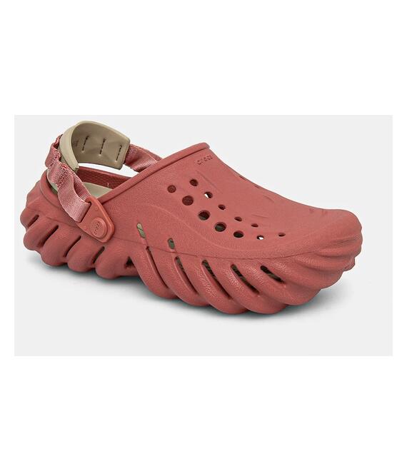 Παντόφλες Crocs X - (Echo) Clog χρώμα: ροζ, 207937