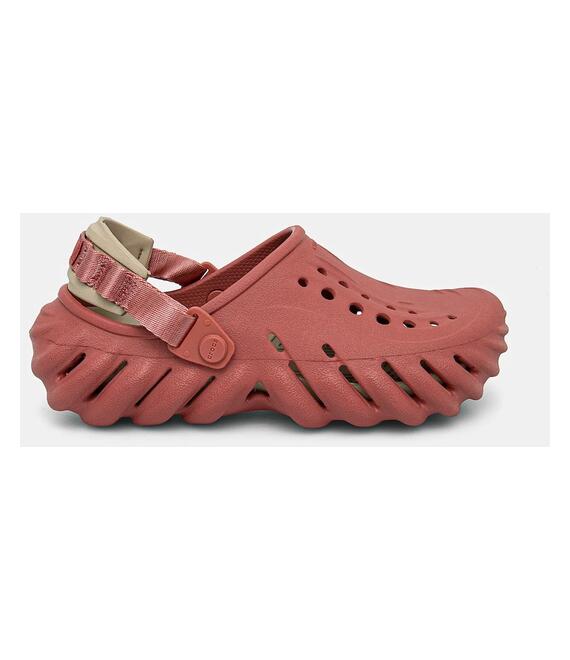 Παντόφλες Crocs X - (Echo) Clog χρώμα: ροζ, 207937