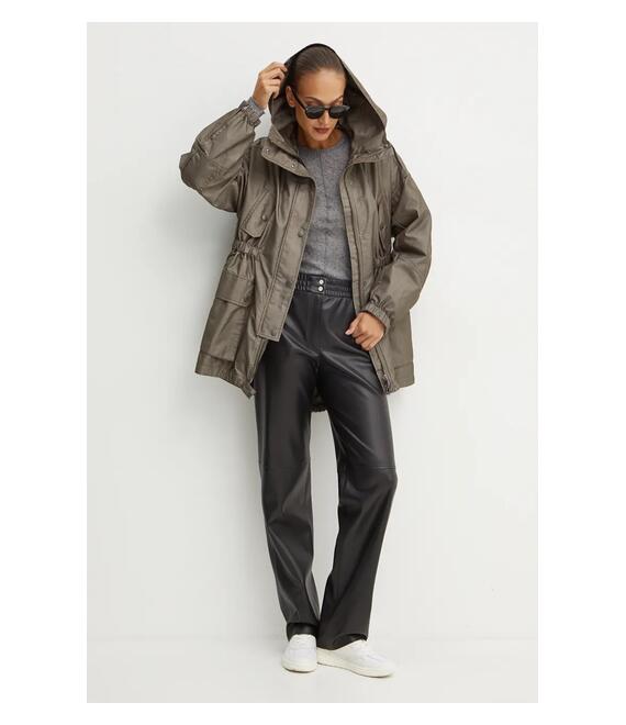 Παρκά Weekend Max Mara χρώμα: πράσινο, 2425076016600