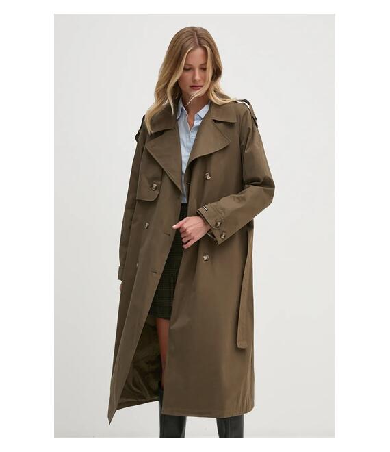 Καμπαρντίνα Pepe Jeans BIANCA χρώμα: πράσινο, PL402446