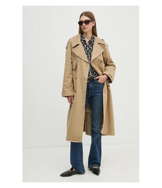Καμπαρντίνα Pepe Jeans BIANCA χρώμα: μπεζ, PL402446