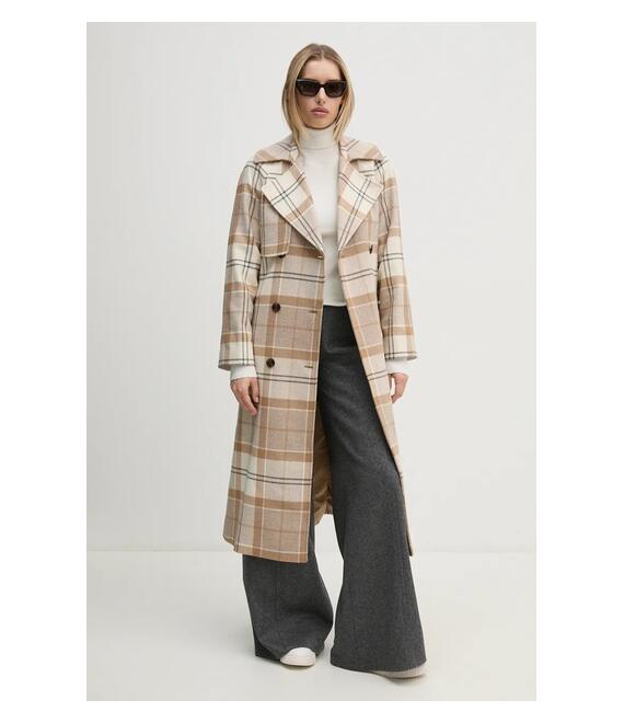 Παλτό Barbour χρώμα: μπεζ, LWO0235