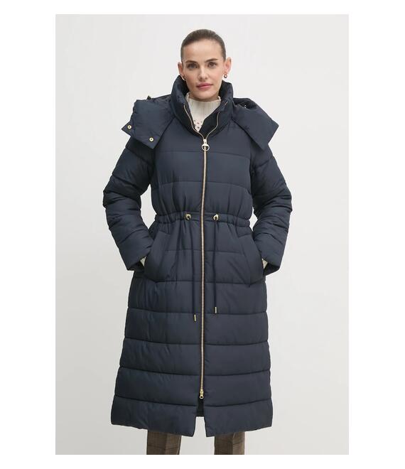 Μπουφάν Barbour Mannue Puffer χρώμα: ναυτικό μπλε, LQU1782