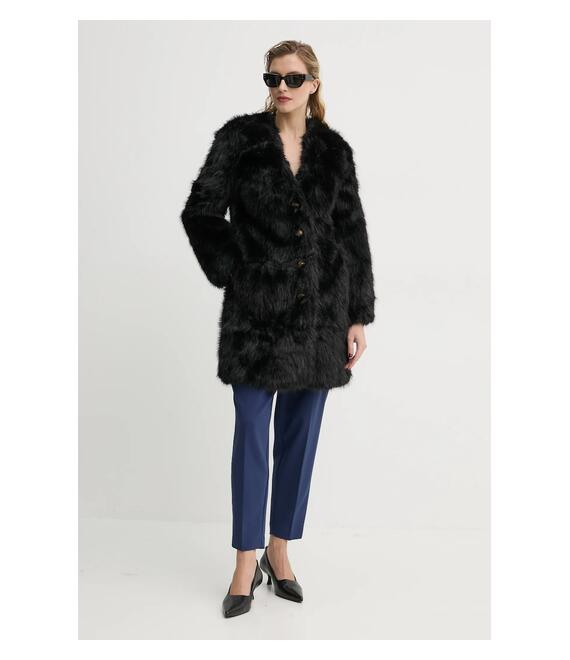 Παλτό ZADIG&VOLTAIRE χρώμα: μαύρο, WWCO00213