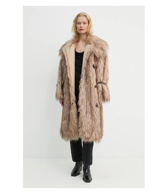Παλτό By Malene Birger GRACA χρώμα: μπεζ, Q72640001