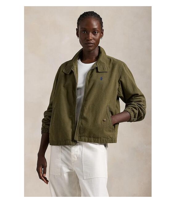 Βαμβακερό μπουφάν Polo Ralph Lauren χρώμα: πράσινο, 211936442