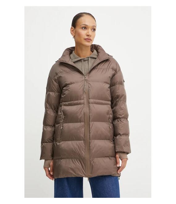 Μπουφάν Max Mara Leisure χρώμα: καφέ, 2426486068600