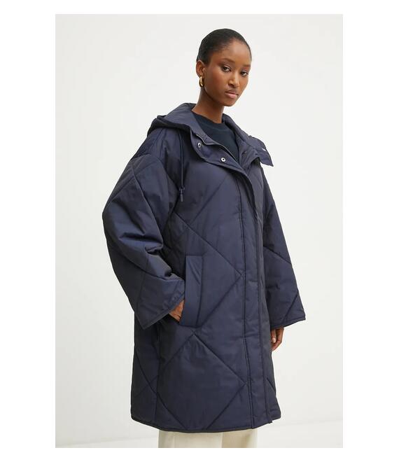 Μπουφάν Weekend Max Mara χρώμα: ναυτικό μπλε, 2425496082600