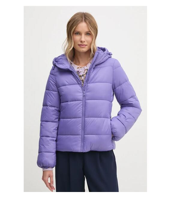 Μπουφάν United Colors of Benetton χρώμα: μοβ, 2NIWDN079