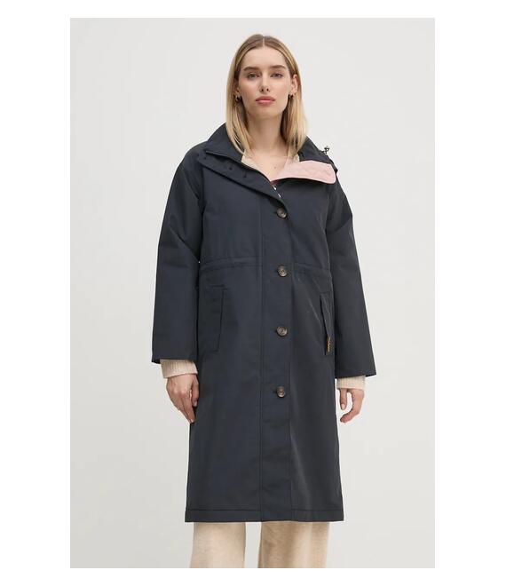 Μπουφάν Barbour Iris Waterproof Jacket χρώμα: ναυτικό μπλε, LWB0902