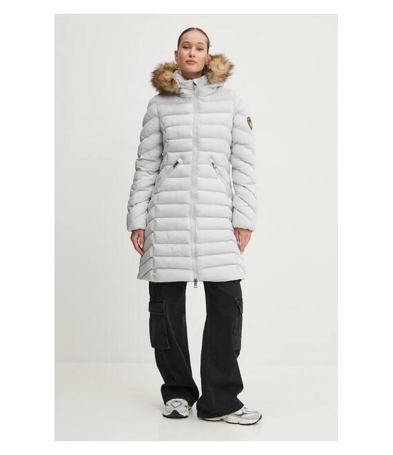 Μπουφάν Superdry χρώμα: γκρι, W5011789A-FRM