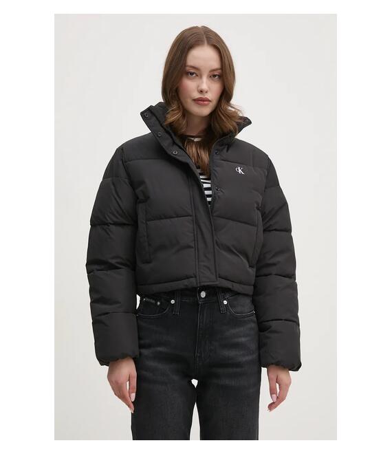 Μπουφάν Calvin Klein Jeans χρώμα: μαύρο, J20J224615