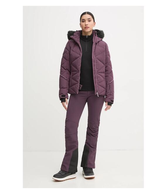 Μπουφάν για σκι Rossignol Staci Pearly χρώμα: μοβ, RLMWJ40