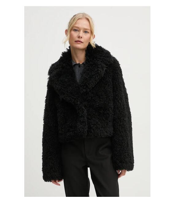 Παλτό Stand Studio Samara Jacket χρώμα: μαύρο, 61701-9157