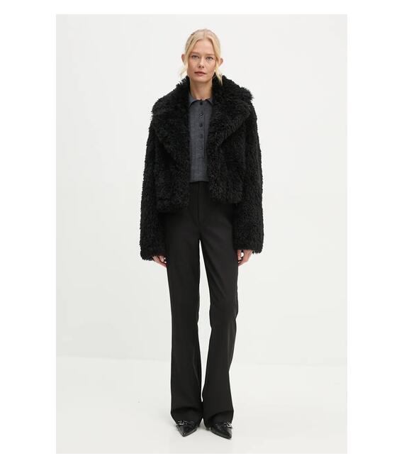 Παλτό Stand Studio Samara Jacket χρώμα: μαύρο, 61701-9157